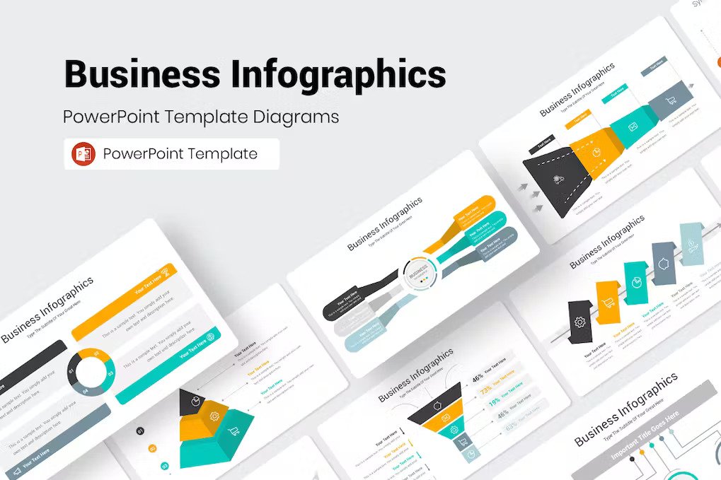 Powerpoint Presentation slides Business Infographic Sample
